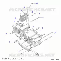 ANTRIEB, MAIN GEARCASE MOUNTING