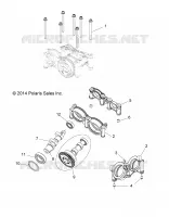 MOTOR, CAMS AND BEARING HOUSING