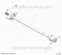 ANTRIEB, FRONT PROP SHAFT
