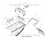 CHASSIS, BUMPER, REAR, SNOWFLAP AND RÜCKLICHT
