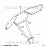 KAROSSERIE HINTEN BUMPER, TRAIL