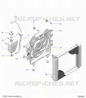 ENGINE, KÃŒHLSYSTEM, RADIATOR, FAN & OVERFLOW BOTTLE