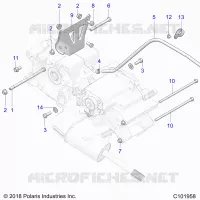 ANTRIEB, MAIN GEARCASE MOUNTING