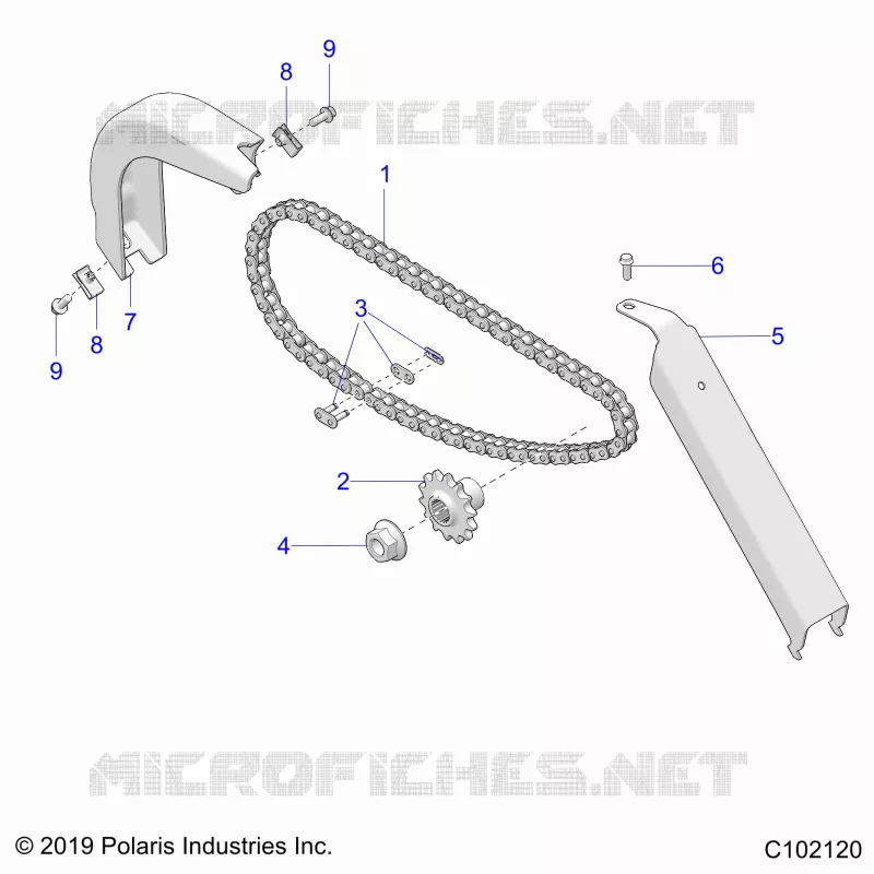 ANTRIEB, CHAIN AND GUARDS