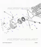 ENGINE, STATOR AND FLYRAD