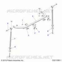 SUSPENSION, STABILISATORSTANGE