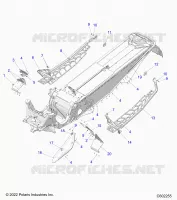 CHASSIS, CLUTCH GUARD, FOOTRESTS, AND RUNNINGBOARDS 129