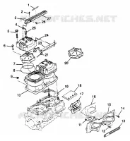 CYLINDER   MANIFOLD SLT 700 B974572 (4941124112B014)