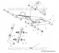 FRONT Drehmomentarm