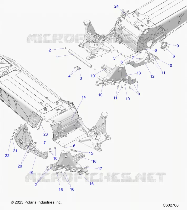 CHASSIS, BULKHEAD ASM.