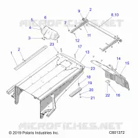 HECHSTOSSSTANGE, SNOWFLAP UND TAILIGHT COVER