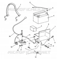 AKKUBOX ASSEMBLY CLASSIC TOURING / 0930865 (4922952295024A)