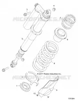 SUSPENSION, FEDER MOUNTING