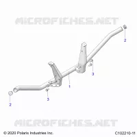 KAROSSERIE HINTEN RACK SUPPORT