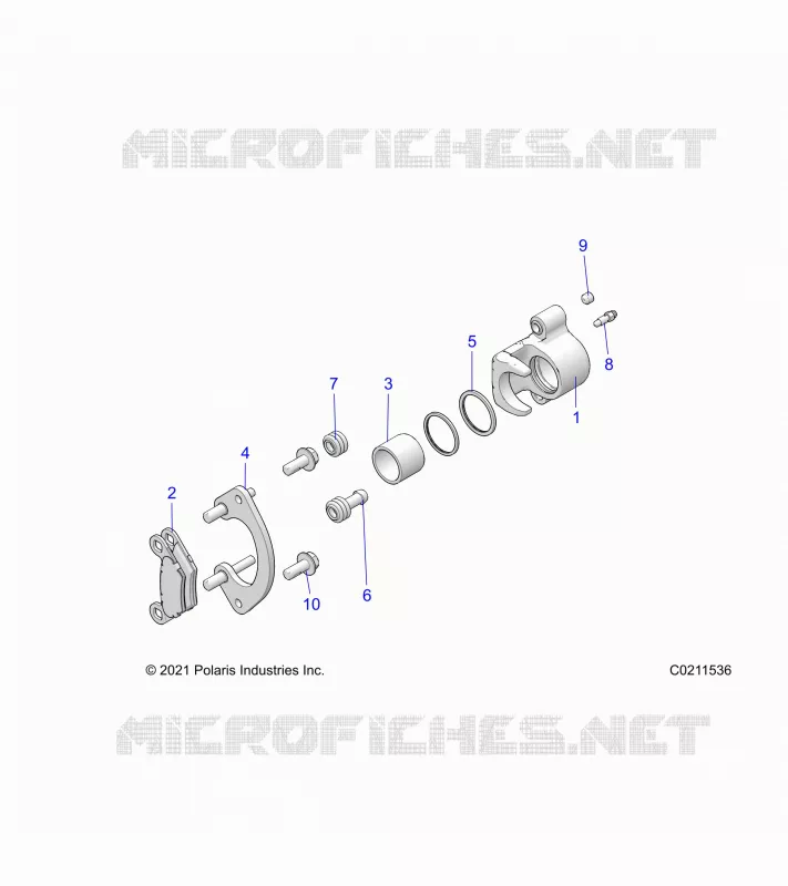 BRAKES, BREMSZANGE VORNE