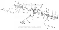 HINTER Drehmomentarm TRAN SPORT 0960143 and EURO TRAN SPORT E960143 (4932273227B013)