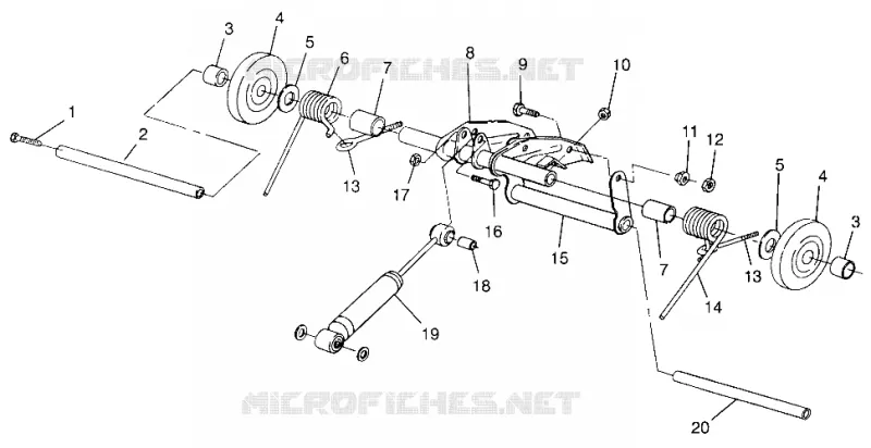 HINTER Drehmomentarm TRAN SPORT 0960143 and EURO TRAN SPORT E960143 (4932273227B013)
