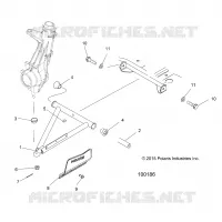 SUSPENSION, A-ARM AND STREBE MOUNTING