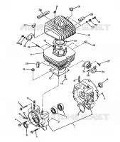 CRANKCASE AND ZYLINDER 250 4X6/W928627 (4922902290039A)