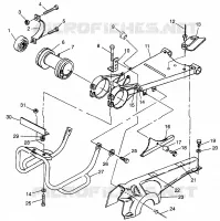 SWING ARM BIG BOSS 6X6 400L W97AE38A (4940814081C006)