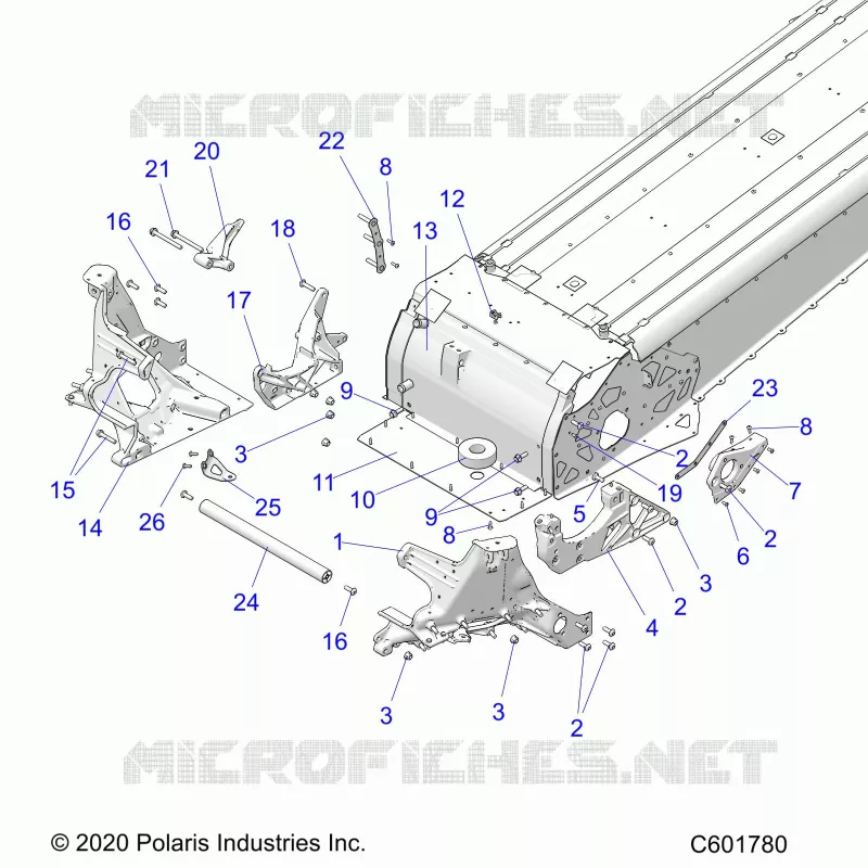 CHASSIS, BULKHEAD ASM.