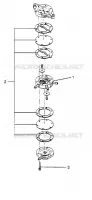 BENZINPUMPE 440 0952760, 440 SKS 0952560,  and EUROPEAN 440 SKS E952560 (4929032903C012)