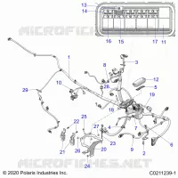 ELEKTRIC, MAIN WIRE HARNESS