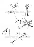 VERSCHIEBUNG LINKAGE Trail Boss W98AA25C (4945314531C005)