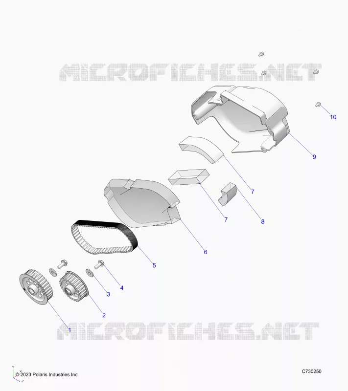 ELEKTRIC, MOTOR-EV, BELT, COVER AND SPROKETS