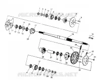MIDDLE PLATTE 6x6 400L W948740 (4926802680B014)