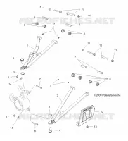 FRONT SUSPENSION A-ARMS