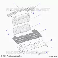 KAROSSERIE HINTEN CLOSEOFF, CENTER PANELS