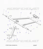 SUSPENSION, FRONT DREHMOMENTARM