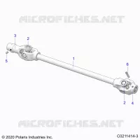 ANTRIEB, FRONT PROP SHAFT