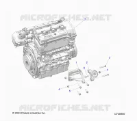MOTOR, MOUNTING AND LONG BLOCK