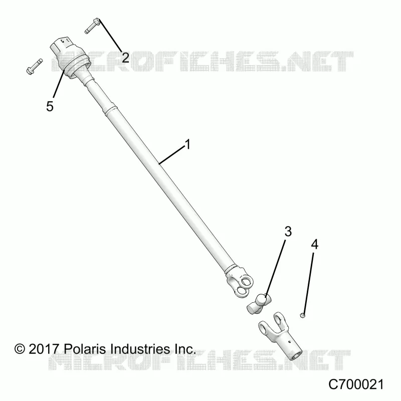 ANTRIEB, REAR PROP SHAFT