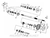 MITTLERER ANTRIEB MAGNUM 6X6