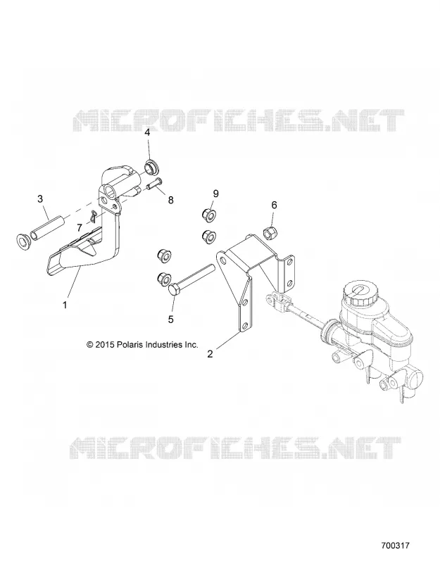 BRAKES, PEDAL AND MASTER CYLINDER