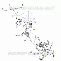 KABELSTRANG COMPONANTS- R20RSR99/A/B (C700856)
