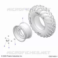 RADS, FRONT TIRE