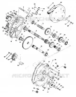 GETRIEBEGEHÄUSE ASSEMBLY 250 4X4 (4919791979035A)
