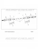 ANTRIEB, FRONT HALF SHAFT