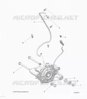 ANTRIEB, FRONT GEARCASE MOUNTING