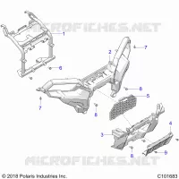 FRONTSTOSSSTANGE AND MOUNTING