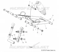FRONT Drehmomentarm