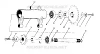 CENTER TIGHTENER ASSEMBLY-PN  1380001 (4914751475033A)