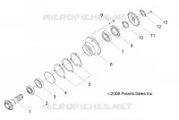 ANTRIEB, GEAR SHAFT OUTPUT