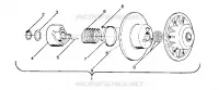 angetriebene Kupplungs Star, Sprint ES and StarTrak Updated 2/90 (4916811681015A)