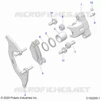 VORDERBREMSE CALIPER