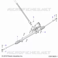 UNTERE LENK STEERING ASM.